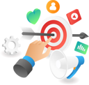 پیش‌نمایش فایل business-development-target-campaign-6492287 از پک کسب و کار