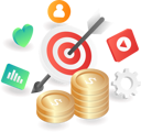پیش‌نمایش فایل business-earning-goal-6492365 از پک کسب و کار