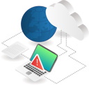 پیش‌نمایش فایل cloud-server-data-6492376 از پک کسب و کار