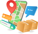 پیش‌نمایش فایل delivery-location-tracking-app-6492650 از پک فناوری کسب‌وکار