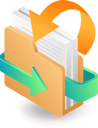 پیش‌نمایش فایل folder-data-transfer-6492561 از پک فناوری کسب‌وکار