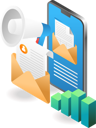 پیش‌نمایش فایل mobile-email-marketing-campaign-6492542 از پک فناوری کسب‌وکار
