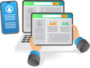 پیش‌نمایش فایل responsive-website-6493055 از پک کسب‌وکار و فناوری