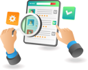 پیش‌نمایش فایل search-for-profile-on-social-media-platform-6492706 از پک فناوری کسب‌وکار