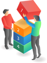 پیش‌نمایش فایل team-building-blocks-6492791 از پک فناوری کسب‌وکار