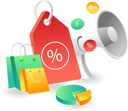 پیش‌نمایش فایل big-shopping-discount-campaign-6608383 از پک فناوری کسب‌وکار