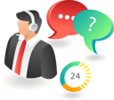 پیش‌نمایش فایل customer-service-6608395 از پک فناوری کسب‌وکار