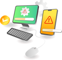 پیش‌نمایش فایل device-security-warning-6608468 از پک فناوری کسب‌وکار