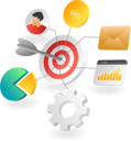 پیش‌نمایش فایل digital-marketing-target-network-6608412 از پک فناوری کسب‌وکار