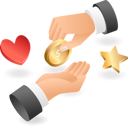 پیش‌نمایش فایل give-and-receive-coins-6608422 از پک فناوری کسب‌وکار