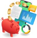 پیش‌نمایش فایل mobile-money-saving-6608442 از پک فناوری کسب‌وکار