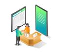 پیش‌نمایش فایل man-looking-for-information-at-customer-service-6563536 از پک فناوری کسب‌وکار