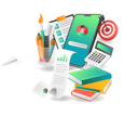 پیش‌نمایش فایل online-education-application-6563510 از پک فناوری کسب‌وکار