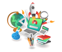 پیش‌نمایش فایل online-education-tools-6563509 از پک فناوری کسب‌وکار