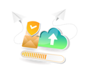 پیش‌نمایش فایل send-secure-cloud-email-6563459 از پک فناوری کسب‌وکار