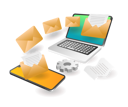 پیش‌نمایش فایل sending-email-from-mobile-to-computer-6563460 از پک فناوری کسب‌وکار