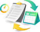 پیش‌نمایش فایل arrange-event-date-6608503 از پک کسب و کار