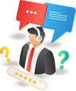 پیش‌نمایش فایل customer-service-executive-6608568 از پک کسب و کار