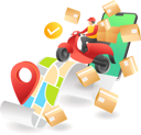 پیش‌نمایش فایل delivery-guy-reaching-location-6608496 از پک کسب و کار