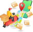 پیش‌نمایش فایل delivery-man-delivering-packages-6608538 از پک کسب و کار