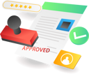پیش‌نمایش فایل give-stamp-approved-6608528 از پک کسب و کار