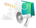 پیش‌نمایش فایل online-shopping-sale-announcement-6608546 از پک کسب و کار