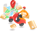 پیش‌نمایش فایل track-delivery-location-6608510 از پک کسب و کار