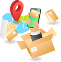 پیش‌نمایش فایل track-delivery-location-6608529 از پک کسب و کار