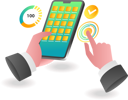 پیش‌نمایش فایل use-mobile-app-6608564 از پک کسب و کار