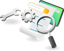 پیش‌نمایش فایل online-search-setting-6608648 از پک فعالیت‌های تجاری