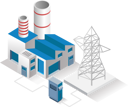 پیش‌نمایش فایل factory-with-electricity-grid-6618096 از پک فناوری کسب‌وکار