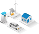 پیش‌نمایش فایل house-with-electric-car-charger-6618088 از پک فناوری کسب‌وکار