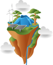 پیش‌نمایش فایل land-with-solar-panel-and-windmill-energy-6618303 از پک فناوری کسب‌وکار