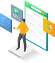 پیش‌نمایش فایل man-filling-out-a-registration-form-6618294 از پک فناوری کسب‌وکار