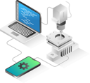 پیش‌نمایش فایل mobile-cnc-machine-controlling-6618148 از پک فناوری کسب‌وکار