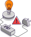 پیش‌نمایش فایل electric-light-circuit-warning-6624256 از پک کسب و کار