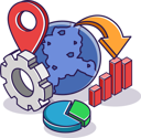 پیش‌نمایش فایل global-business-data-6624317 از پک کسب و کار