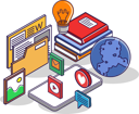 پیش‌نمایش فایل online-education-6624285 از پک کسب و کار