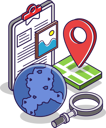 پیش‌نمایش فایل search-location-6624315 از پک کسب و کار