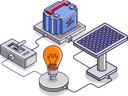 پیش‌نمایش فایل solar-panel-energy-storage-switch-circuit-6624314 از پک کسب و کار