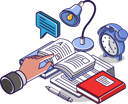 پیش‌نمایش فایل study-lamp-with-book-6624295 از پک کسب و کار