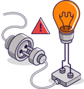 پیش‌نمایش فایل warning-light-plugs-from-electrical-energy-6624327 از پک کسب و کار