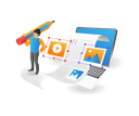 پیش‌نمایش فایل blogger-create-article-7232258 از پک فناوری کسب‌وکار