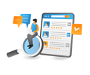 پیش‌نمایش فایل man-choosing-the-best-candidate-for-business-7232248 از پک فناوری کسب‌وکار