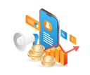 پیش‌نمایش فایل online-business-campaign-7232266 از پک فناوری کسب‌وکار
