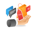 پیش‌نمایش فایل shopping-discount-7232329 از پک فناوری کسب‌وکار