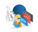 پیش‌نمایش فایل web-application-developer-7232288 از پک فناوری کسب‌وکار