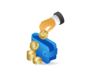 پیش‌نمایش فایل deposit-coins-in-wallet-7451371 از پک فناوری کسب‌وکار