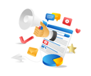 پیش‌نمایش فایل digital-marketing-strategy-7451231 از پک فناوری کسب‌وکار