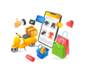 پیش‌نمایش فایل online-shopping-order-7451358 از پک فناوری کسب‌وکار